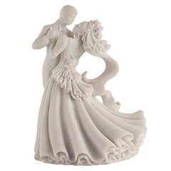 Fehér nászpár figura - Lumea