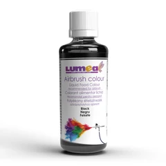 Fekete, víz alapú ételszínezék, 90ml - AirBrush-hoz ajánlott - Lumea