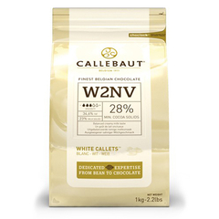 Fehér csokoládé bevonó, 1 kg - Barry Callebaut