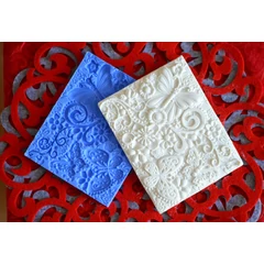 Szilikon mintázó - Tranquil Garden - Crytal Lace