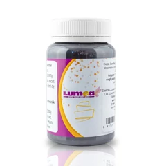 Fekete por állagú ételszínezék, 20g - Lumea