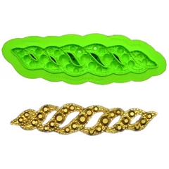 Entwined Brooch Mold szilikon forma - Marvelous Molds