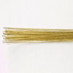 Metalizalt arany virág drót, 36 cm - 24 # - Culpitt