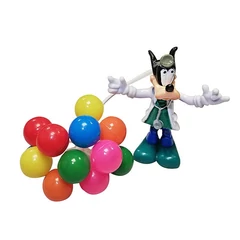Doktor Goofy torta dekoráció műanyagból