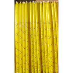 Arany szőttes Sárga gyertya, 50 db. - Lumea