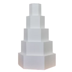 Hexagon alakú torta makett - Lumea