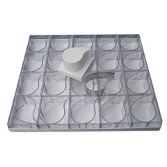 Mousse csepp torta forma, 20 db.