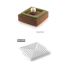 "Square" sütőforma - SilikoMart