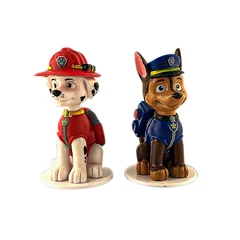 Paw Patrol tortadísz műanyagból, 2 darab - Kardasis