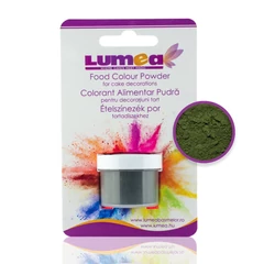 Sötétzöld ételfestékpor, 2.5g - Lumea