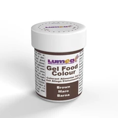 Barna gél állagú ételszínezék, 30g - Lumea