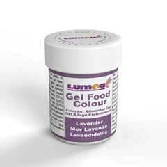 Levendulalila gél állagú ételszínezék, 30g - Lumea