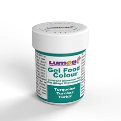 Türkiz gél állagú ételszínezék, 30g - Lumea