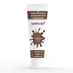 Kávébarna ételfesték gél, 30g - Lumea