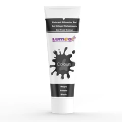 Fekete ételfesték gél, 30g - Lumea