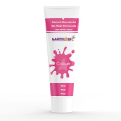 Pink ételfesték gél, 30 g - Lumea