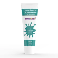 Türkiz ételfesték gél, 30g - Lumea