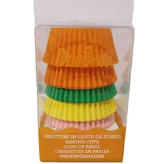 Színes muffin papír, 75 darab - Decora