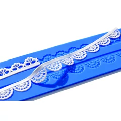 Csipke mintás szilikon "Myst" - Crystal Lace