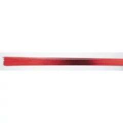 Metalizált piros virág drót, 36 cm - 24 # - Culpitt
