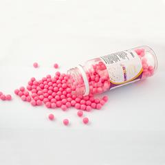 Rózsaszín cukorgyöngy, 5mm, 80g - Lumea