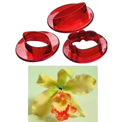 Orchidea kiszúró szett, 3 db. - Lumea