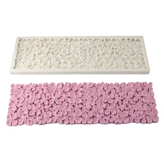 Hortenzia szilikon fondant formázó, 32.7cm x 11cm x 1.4cm - Lumea