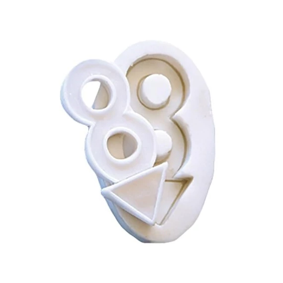 "8"-as szám szilikon forma - SilikoMart
