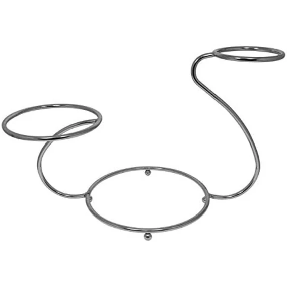 Ezüst színű tortaállvány 3 szinttel, Ø15, Ø23, Ø30 cm - PME