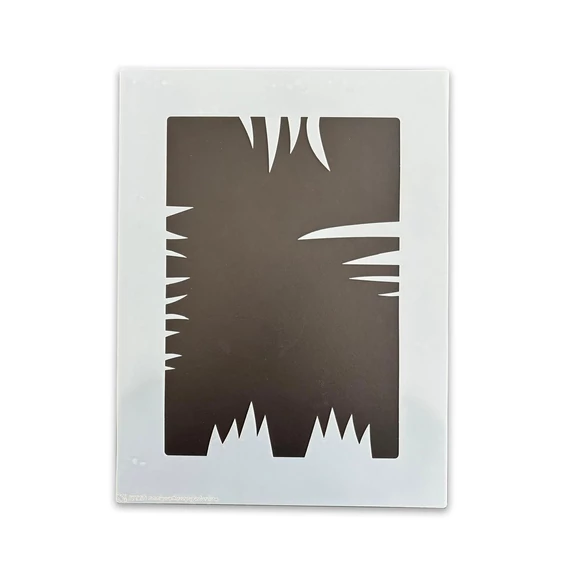 Fű mintás Airbrush torta sablon - Lumea