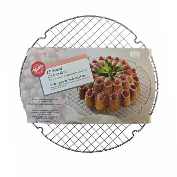 Inox csepegtető grill rács, 33 cm - Wilton