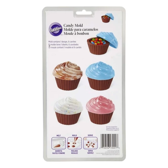 Muffin csokoládé forma - Wilton