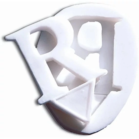 "R" betű szilikon forma - SilikoMart