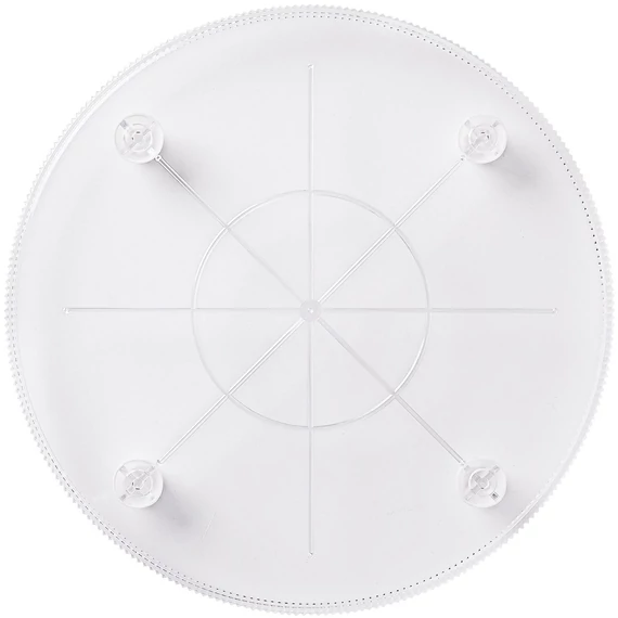 Átlátszó elválasztó tálca, 22 cm - Wilton