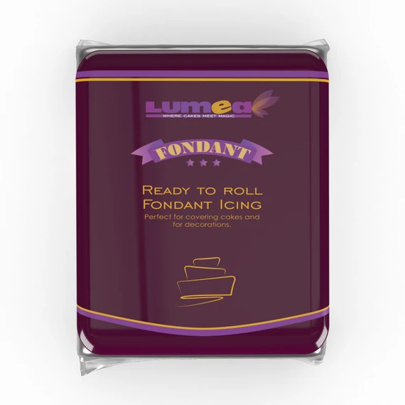 Érett meggy szinű fondant, 500g - Lumea