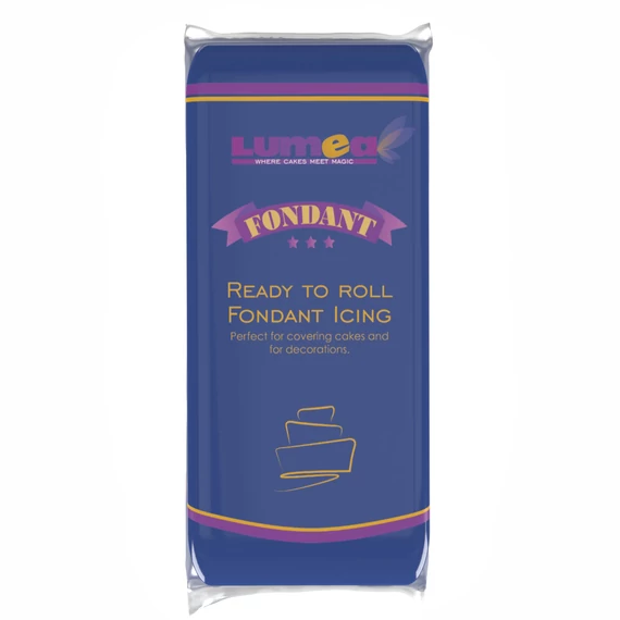 Indigókék fondant, 1kg - Lumea