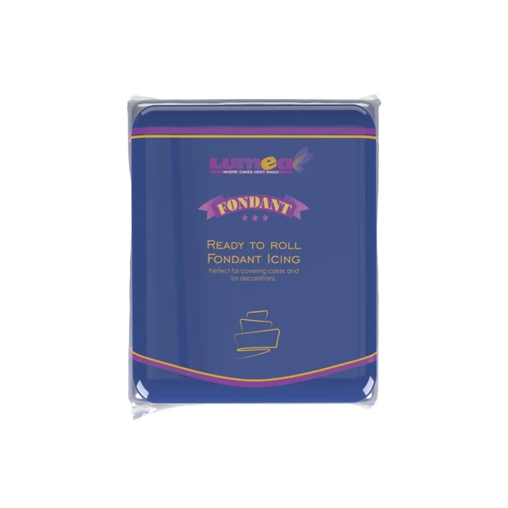Indigókék fondant, 250g - Lumea