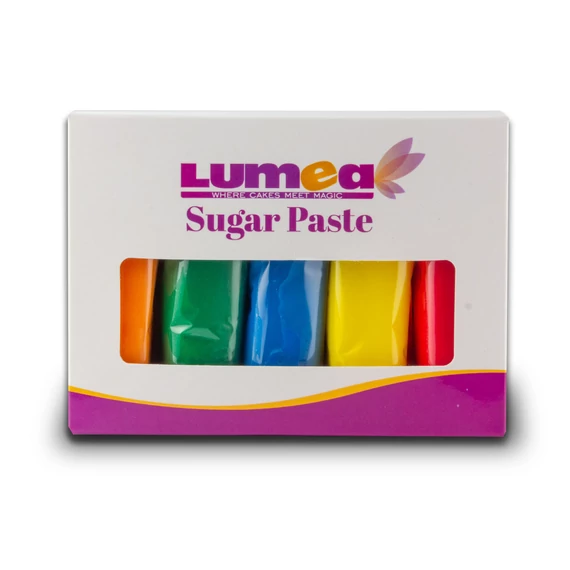 Colour fondant mix, 5 x 100g - Lumea