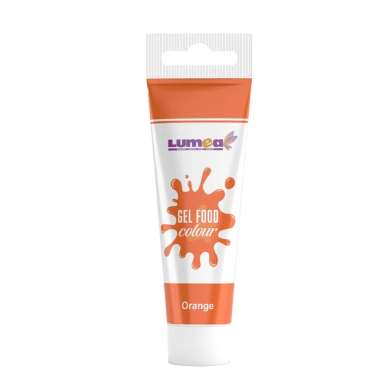 Narancssárga ételfesték gél, 30g - Lumea