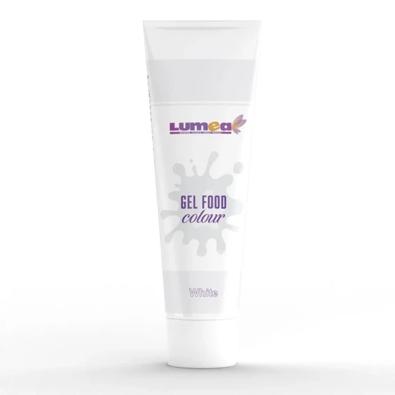 Fehér ételfesték gél, 30g - Lumea