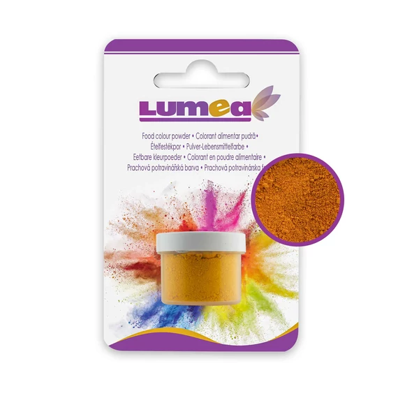 Aranysárga ételfestékpor, 2.5g - Lumea