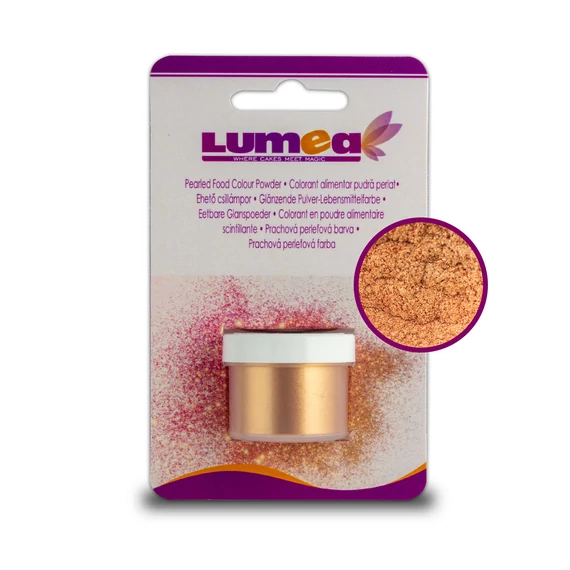 Sugárzó Bronz por állagú , felületi ételszínezék, 3g - Lumea