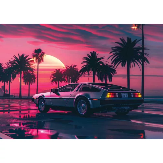 Retro naplemente Cukorlap modell 2 - Lumea