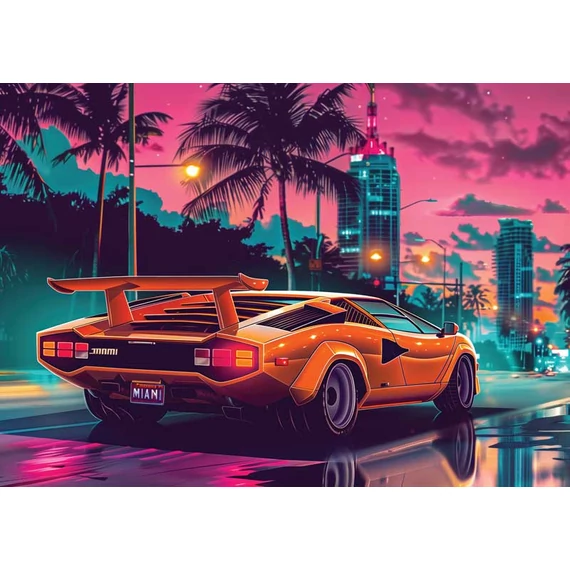 Retro naplemente Cukorlap modell 3 - Lumea