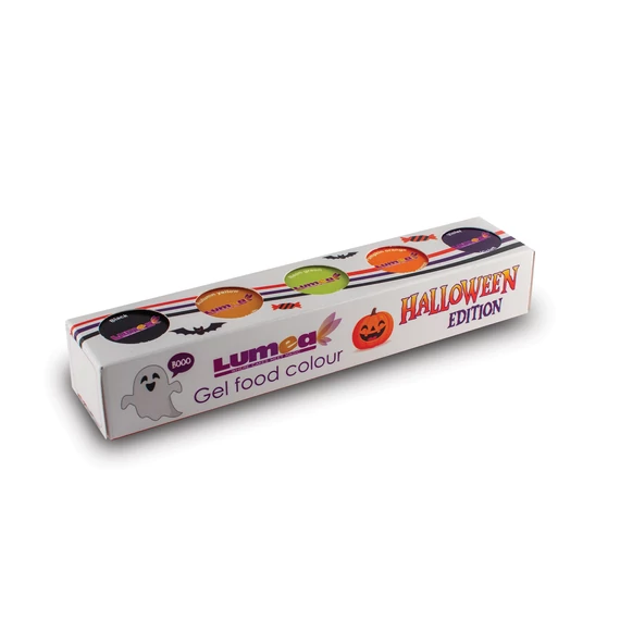 Halloween Ételfesték gél készlet, 10g x 5 db. - Lumea