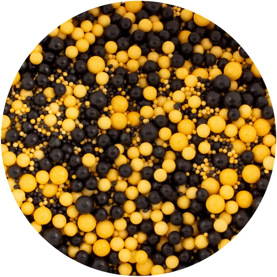 Black-Gold Sprinkle Mix, 800g - Lumea