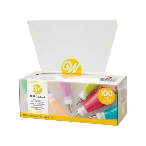 Egyszer használható habzsákok, 100 db. - Wilton