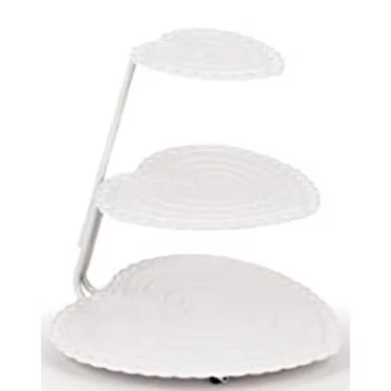 3 szintes szív alakú tortaállvány - Wilton