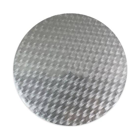 Ezüst színű Kerek tortadob, 40.5 cm - PME