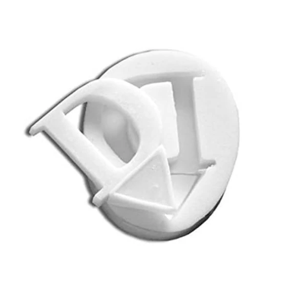 "D" betű szilikon forma - SilikoMart